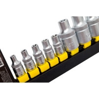 Набор головок торцевых TORX (14 предметов; 1/2DR- 1/4DR) BERGER BG2165