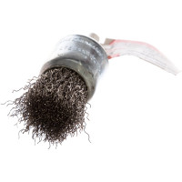 Щетка концевая по нержавейке (50 шт; 30 мм; хвостовик 6 мм) для дрелей Профоснастка 20908007