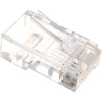 Универсальная вилка Cablexpert RJ-45 8P8C кат.5e, контакты 6 микрон 100 шт. PLUG3UP6/5