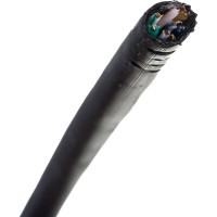 Кабель SkyNet Light UTP outdoor 4x2x0,46, медный, FLUKE TEST, кат.5e, однож., 305 м, box, черный CSL-UTP-4-CU-OUT