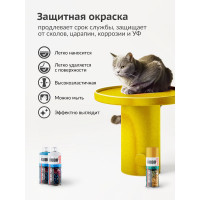 Краска для декоративных работ KUDO DECO FLEX жидкая резина золото KU-5331