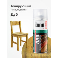 Лак тонирующий для дерева акриловый универсальный KUDO Дуб KU-9043