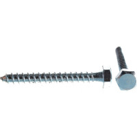 Шуруп Саморезик 6х50 шестигр, оцинк. DIN 571 170шт DIN571-6/50-170