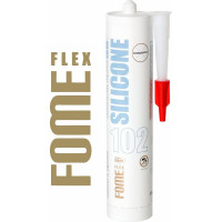 Силиконовый герметик FOME FLEX SANITARY SILICON 102 (прозрачный; 310 мл) 01-4-1-101