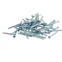 Винт с потайной головкой Саморезик 4х40 оцинк. DIN 965 400шт DIN965-4х40-400