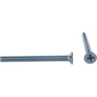 Винт с потайной головкой Саморезик 4х40 оцинк. DIN 965 400шт DIN965-4х40-400