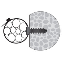 Кабельная нейлоновая стяжка ЕВРОПАРТНЕР PRNS 370x4.8 черная атмосферостойкая, 100 шт. 76062560