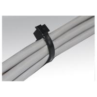 Кабельная нейлоновая стяжка ЕВРОПАРТНЕР PRNS 370x4.8 черная атмосферостойкая, 100 шт. 76062560