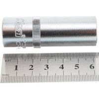 Головка торцевая глубокая свечная с магнитом (16 мм; 1/2 Dr) KRAFT KT 700801