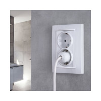 Рамка для двойной розетки WERKEL белый, basic W0082001 a051304