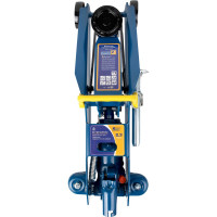 Подкатной домкрат KRAFT 2.3 т, кейс, min 135mm-max350mm KT 820009