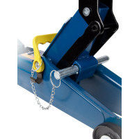 Подкатной домкрат KRAFT 2.3 т, кейс, min 135mm-max350mm KT 820009