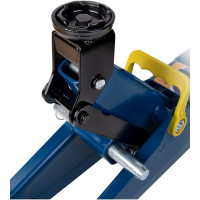 Подкатной домкрат KRAFT 2.3 т, кейс, min 135mm-max350mm KT 820009