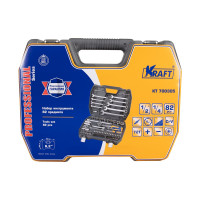 Набор инструмента 1/2 Dr и 1/4 Dr 82 предмета KRAFT KT 700305