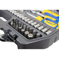 Набор инструмента 1/2 Dr и 1/4 Dr 82 предмета KRAFT KT 700305