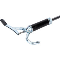 Насос бочковой рычажный Евро тип под бочки: 200л; цельностальной поршень и клапан Эврика ER-44490 434364