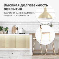 Аэрозольная краска в баллончике KUDO высокопрочная алкидная универсальная глянцевая RAL 1015 слоновая кость пастельная KU-10095