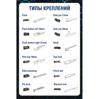 Бескаркасная щетка стеклоочистителя KRAFT 550mm KT 830029