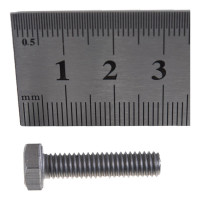 Болт с шестигранной головкой, с полной резьбой ЕВРОПАРТНЕР DIN 933 нержав. сталь, 6х25 мм, 6 шт. G2 2625 1