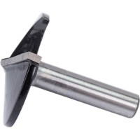 Фреза пазовая галтельная V-образная серия 1004 (40x9 мм; угол 150 град; хвостовик 8 мм) Росомаха 800410