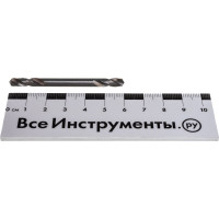 Сверло по металлу двухстороннее (10 шт; 4.9x16х62 мм) Росомаха 700049