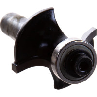 Фреза кромочная калевочная с нижним подшипником серия 1017 (28x12 мм; R8 мм; хвостовик 8 мм) Росомаха 801707