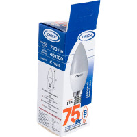 Светодиодная лампа IONICH декоративное освещение свеча ILED-SMD2835-C37-8-720-230-6.5-E14 1302 1536