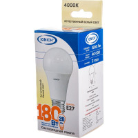 Светодиодная лампа IONICH общего назначения ILED-SMD2835-A60-20-1800-230-4-E27 1128 1560