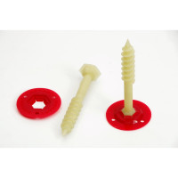 Анкер шуруп ГБ для газобетона BEFAST 12/18х130 с рондолью ASBF130R60S