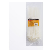 Хомут STEKKER NYCT47-250 нейлоновый 4.7x250 мм d пучка max 65 мм нагрузка 22 кг белый 32785