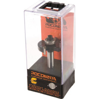 Фреза кромочная фальцевая с нижним подшипником серия 1023 (33x8x50 мм; хвостовик 8 мм) Росомаха 802307