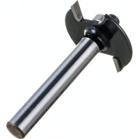 Фреза кромочная фальцевая с нижним подшипником серия 1023 (33x3x50 мм; хвостовик 8 мм) Росомаха 802303