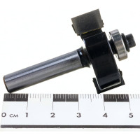 Фреза кромочная фальцевая с нижним подшипником серия 1023 (33x12x35 мм; хвостовик 8 мм) Росомаха 802309