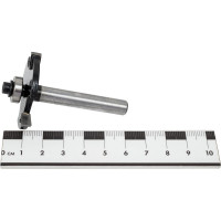 Фреза кромочная фальцевая с нижним подшипником серия 1023 (40x5x50 мм; Z3; хвостовик 8 мм) Росомаха 802314