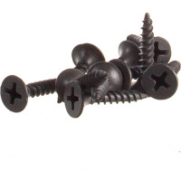 Саморез по металлу для ГКЛ Метизный двор 3,5x19, частая резьба, оксидированный, 1000 шт. 4607159062185