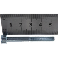 Болт с цилиндрической головкой и внутр. шестигр. Метизный двор 6x50 DIN 912, 100 шт. 4607159065803