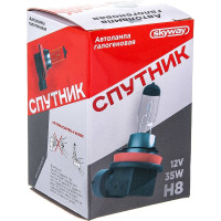 Автолампа SKYWAY H8 35W 1-конт СПУТНИК S09101053