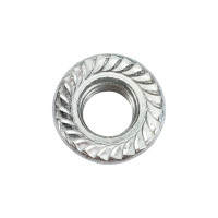 Самостопорящаяся гайка с фланцем Метизный двор M12 DIN 6923, 100 шт. 4607159067739