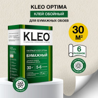 Обойный клей для любых бумажных обоев KLEO сыпучий 010 OPTIMA 5-6
