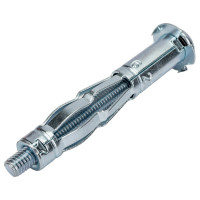 Дюбель Молли для пустотелых конструкций Метизный двор Molly M6x65/27, 50 шт. 4690441003300