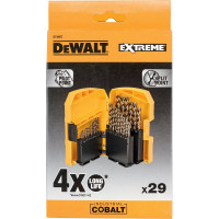 Набор сверл по металлу COBALT INDUSTRIAL 8% (29 шт.) в боксе Midisafe DEWALT DT4957