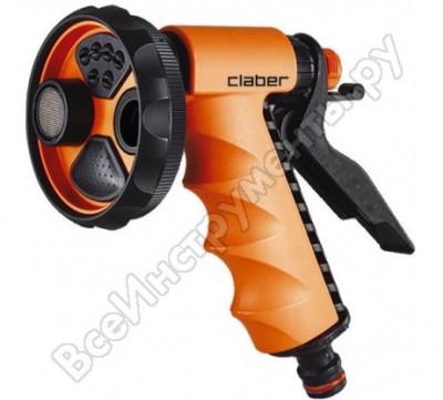 Claber пистолет/спрей многофункциональный ergo/garden 8000625093915