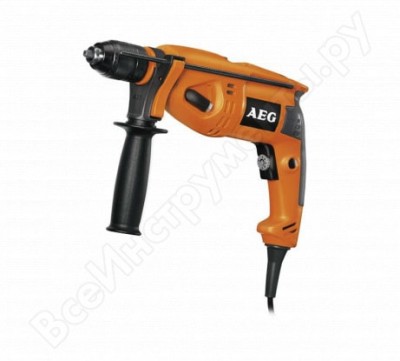 Aeg ударная дрель sb2e 750 rx/st 4935412853