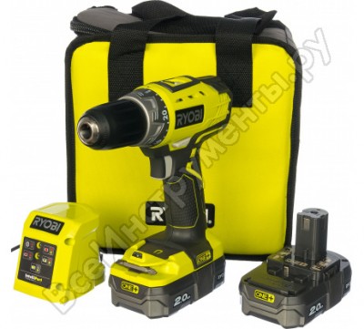 Ryobi 18в li-ion дрель-шуруповерт rcd18-220s 5133003736