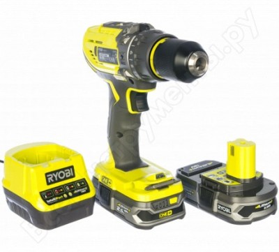 Ryobi 18в li-ion ударная дрель-шуруповерт r18pd31-225s