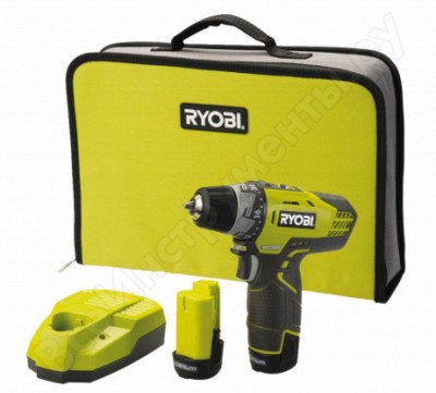 Ryobi дрель аккумулятоная r12dd-ll13s 5133001802