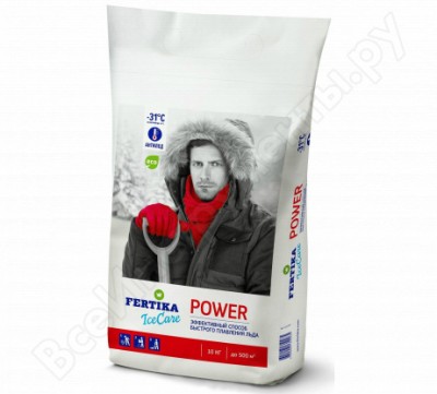 Fertika противогололедный реагент icecare power, 10 кг f002564