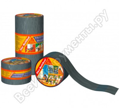 Sika лента гидроизолиционная multiseal, 10 м х 150 мм, серая 503