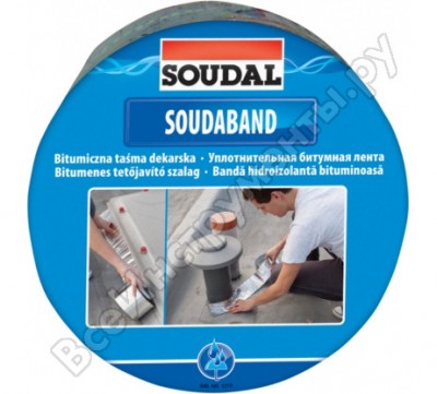 Soudal соудабанд 15 см графит 108218