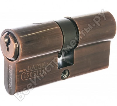 Damx цил. мех. простой ключ-ключ n60mm ac медь 00000001808